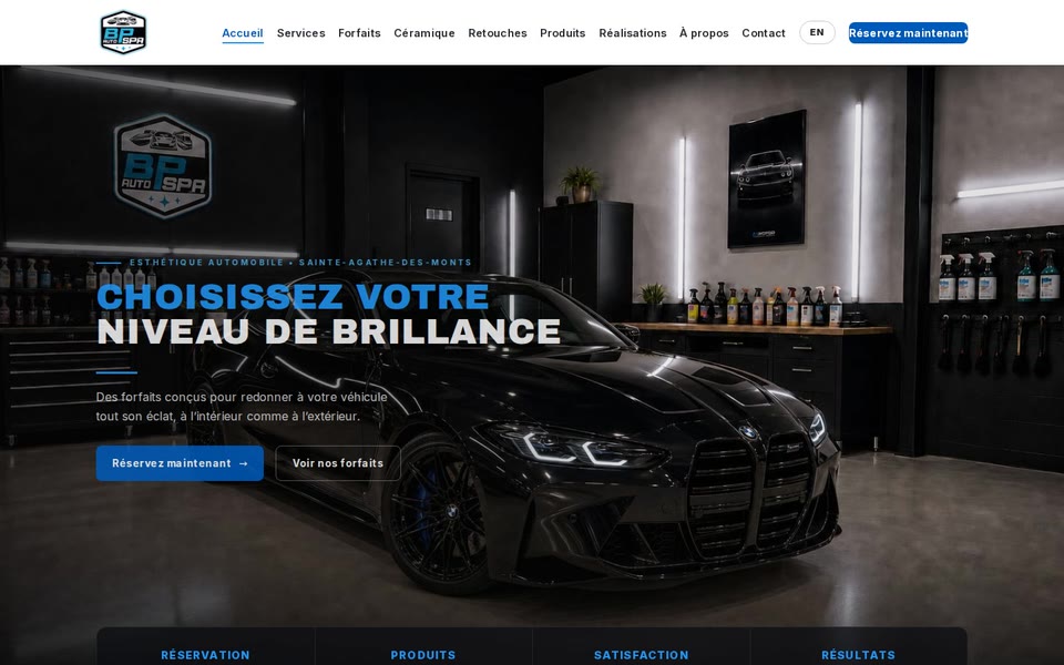 BP Auto Spa — site preview